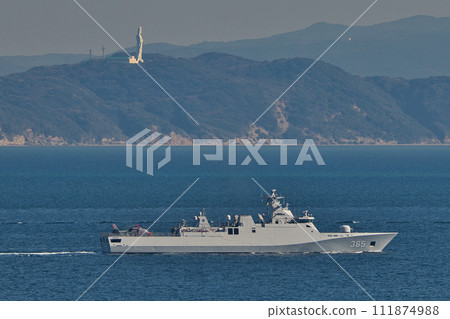 Indonesian Navy "KRI DIPONEGORO 365" Tokyo Bay Kannon 111874988