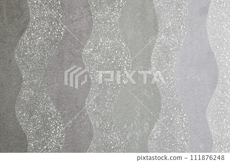 Mortar texture and wave pattern_Modern grunge art background material 111876248