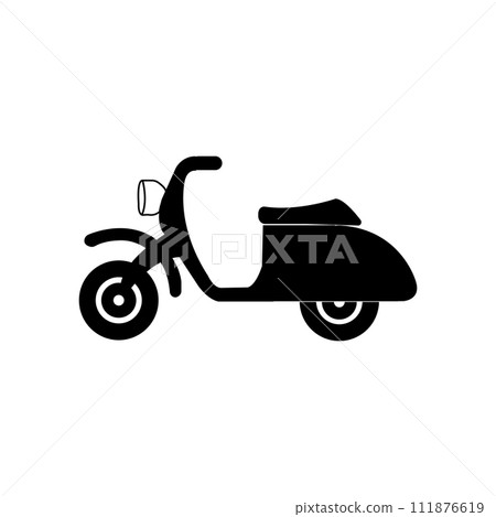 vespa motorbike icon 111876619