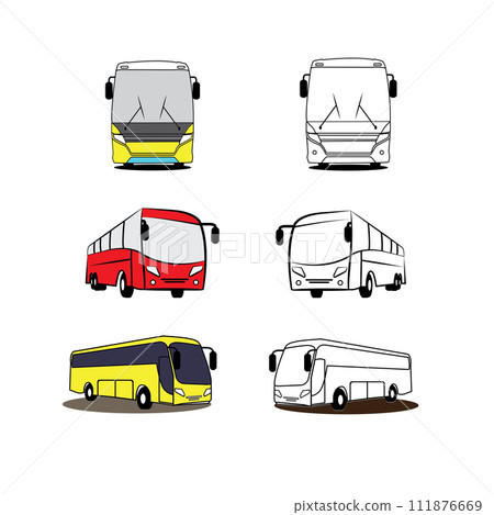 buses icon 111876669