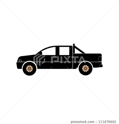 pickup truck icon pickup truck icon 111876682