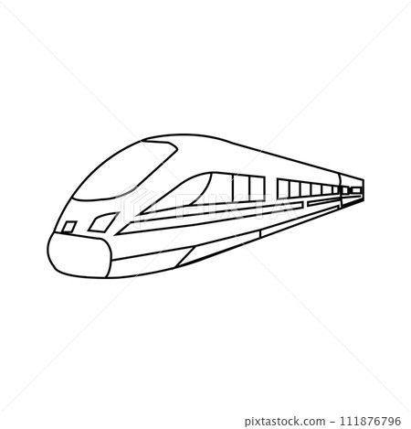 fast train icon 111876796