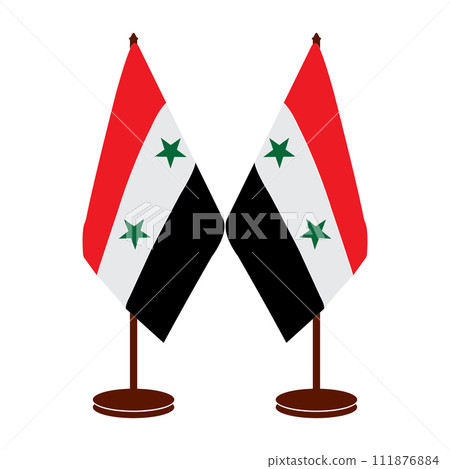 Syria country flag icon 111876884
