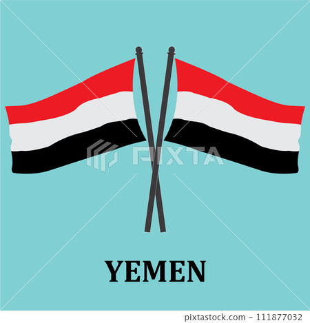 Yemeni flag icon 111877032