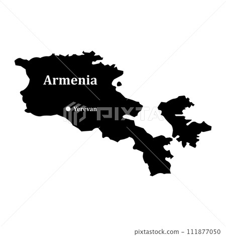 Armenia country map 111877050