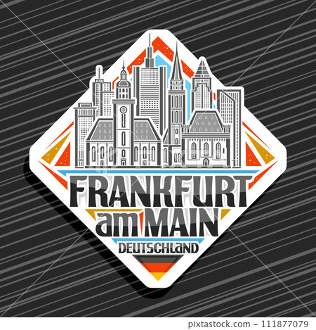 Vector logo for Frankfurt am Main 111877079