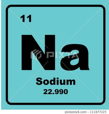 Sodium icon 111877225