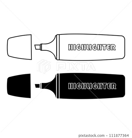 Highlighter icon 111877364