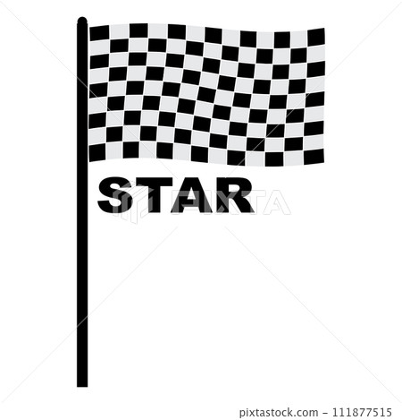 Race flag icon Race flag icon 111877515