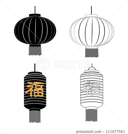 Chinese New Year Lantern icon 111877561