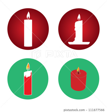 Candle icon 111877566