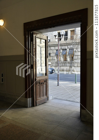 View of the Kobe Mitsui O.S.K. Building from the Kaigan Building 111877815