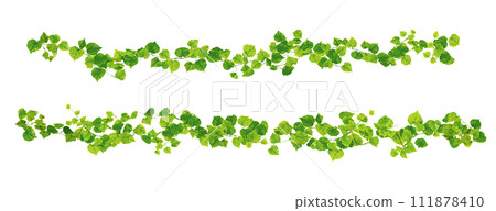 Vine decorative parts set material 111878410