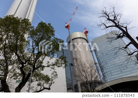 Osaka Maru Building under demolition work (Photo taken on February 11, 2024) Osaka Maru Building under demolition work (Photo taken on February 11, 2024) 111878543