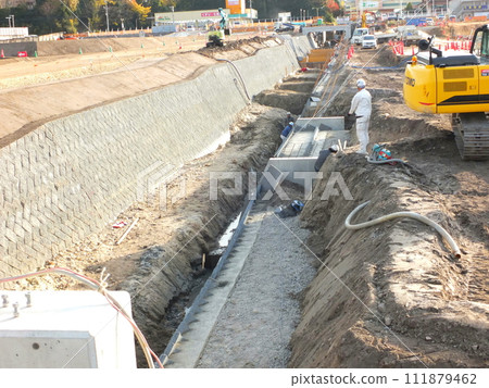 護岸土建混凝土路面工程01 111879462