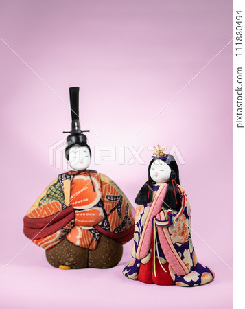 Hina dolls (Hina dolls and Dairi-sama) (Kimekomi dolls) 111880494