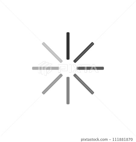 Loading icon flat Loading icon flat 111881870