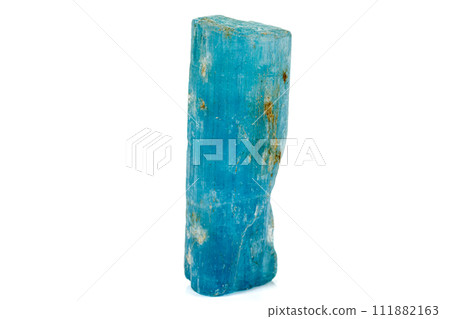 Macro tourmaline mineral stone on white background Macro tourmaline mineral stone on white background 111882163