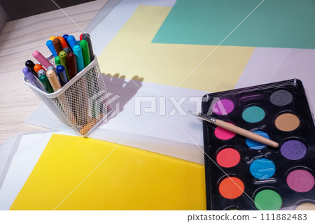 color designer desk 111882483