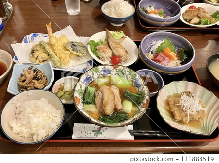 Dinner at Hotel Sato 111883519