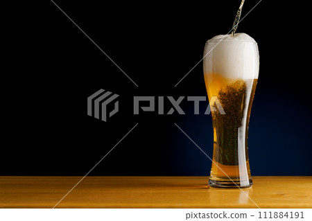 Beer on the bar Beer on the bar 111884191