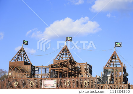 Izu Grandpal Park three-dimensional maze Izu Grandpal Park three-dimensional maze 111884390