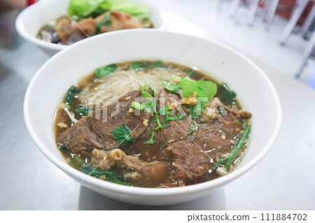 noodles ,Chinese noodles or beef noodles 111884702