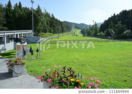 Seefelderbahn cable car foot station to Rosshütte Seefelderbahn cable car foot station to Rosshütte 111884994