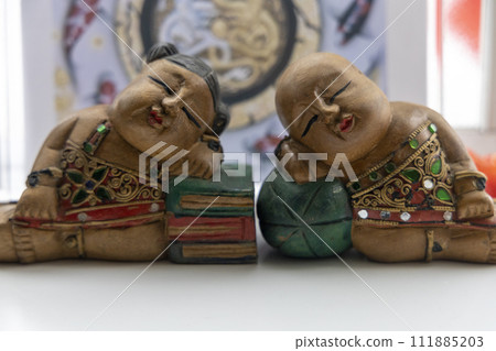 Thai sleeping doll Thai sleeping doll 111885203