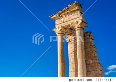 Ruins of the Sanctuary of Apollo Hylates, Limassol, Cyprus 111885418