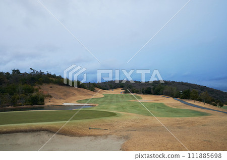 冬季高爾夫球場 111885698