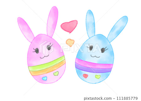 cute easter eggs 111885779