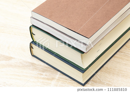 Book placed on the desk Book placed on the desk 111885810