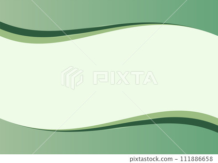 Abstract light green background with waves and light effects 111886658