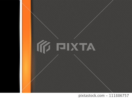 vector gray abstract background with lines pattern and glowing orange and black stripe vector gray abstract background with lines pattern and glowing orange and black stripe 111886757