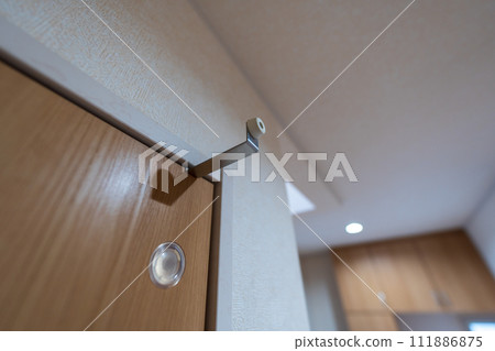 doorstop on the door doorstop on the door 111886875