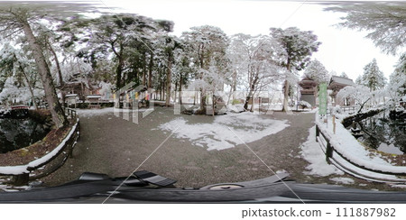 Yokoyama Fudoson’s snowy landscape VR Yokoyama Fudoson’s snowy landscape VR 111887982