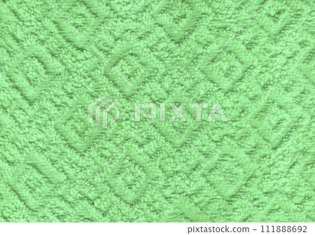 White natural cotton towel background White natural cotton towel background 111888692