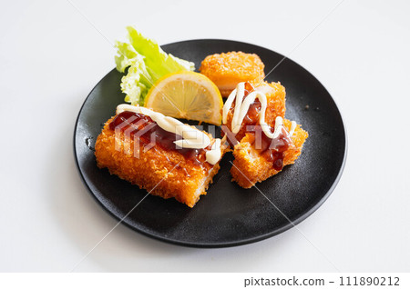 蛋黃醬炸魷魚 111890212