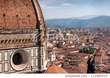 Neo-gothic facade of the cathedral Santa Maria del Fiore in Florence Neo-gothic facade of the cathedral Santa Maria del Fiore in Florence 111892013