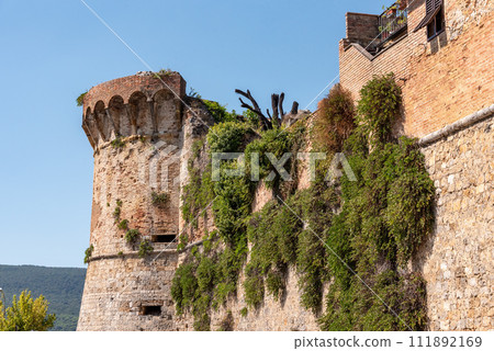 Old fortification wall of San Gimignano Old fortification wall of San Gimignano 111892169