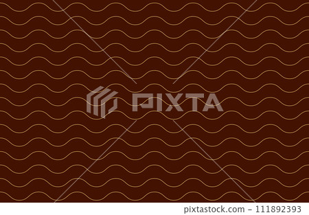 Black vector seamless wavy line pattern Black vector seamless wavy line pattern 111892393