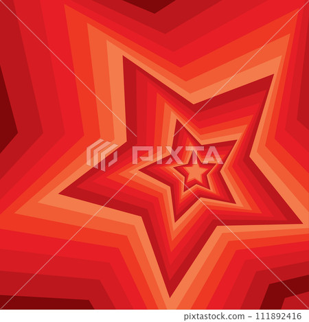 Bright starry pattern. Vector drawing 111892416