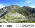 Mt. Akusawa in the Southern Alps in midsummer 111892939
