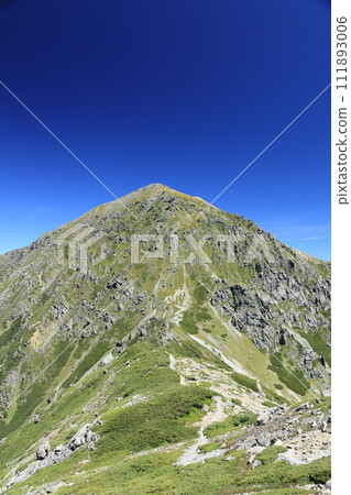 Mt. Akusawa in the Southern Alps in midsummer 111893006