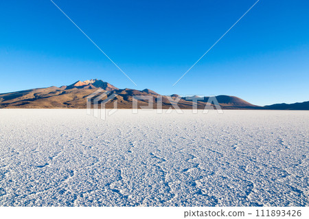 Salar de Uyuni,Cerro Tunupa view 111893426