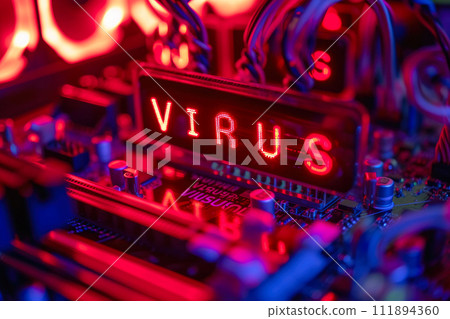 Code Threat: Red Virus Warning 111894360