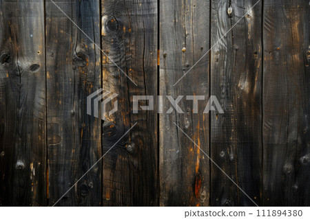Blackened Mahogany Panel Background 111894380