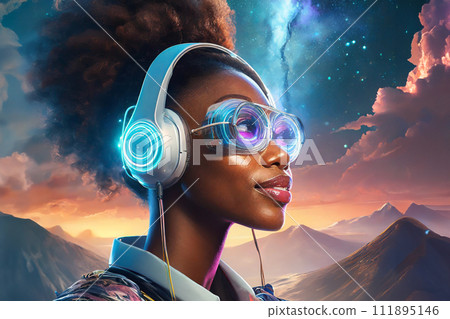 cyborg woman 111895146