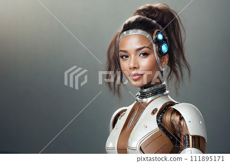 cyborg woman 111895171
